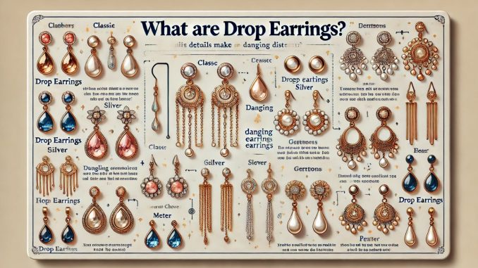 Whart are Drop Earrings